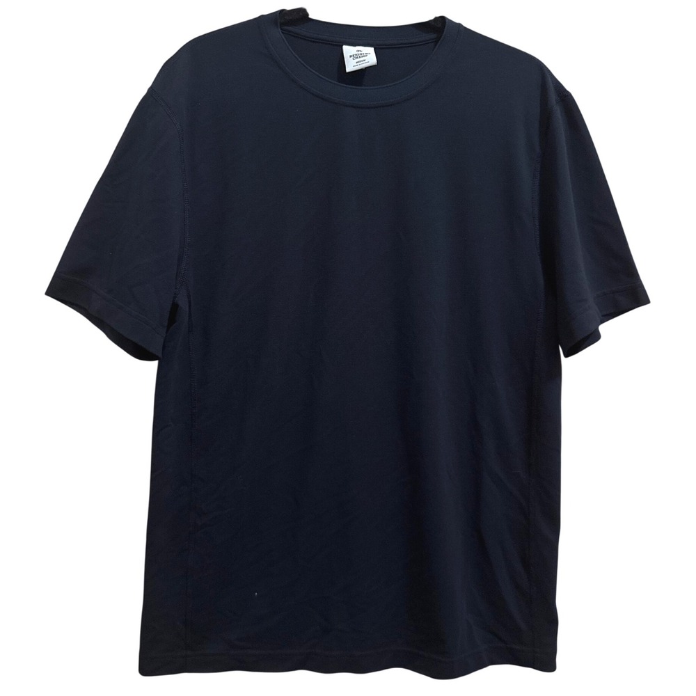 Reigning Champ Mens Navy Blue Short Sleeve Crewneck T-Shirt Medium